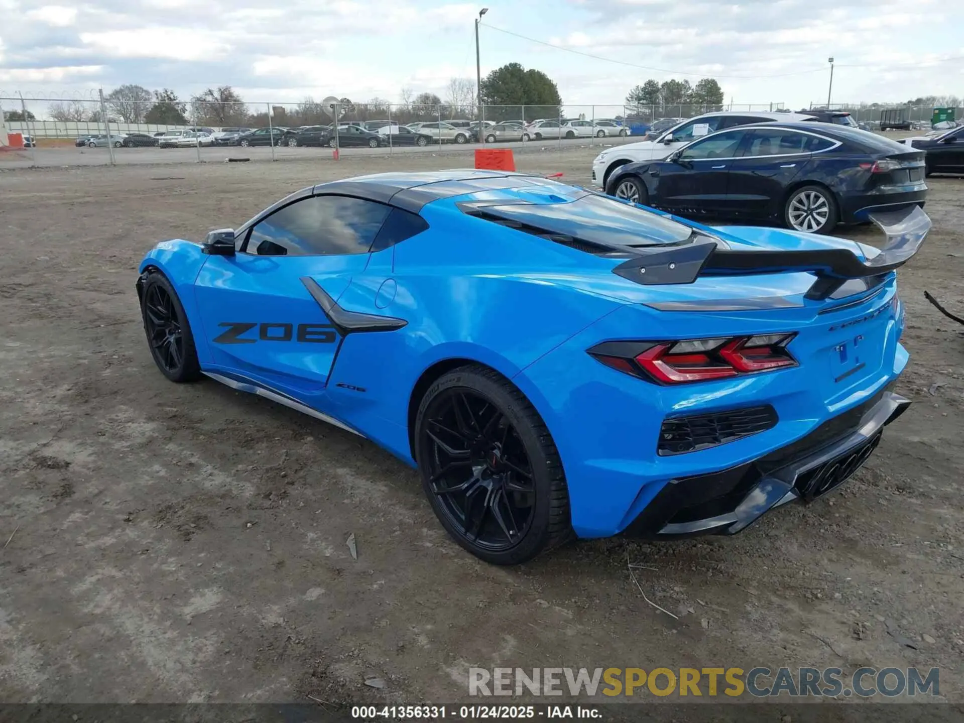 3 Photograph of a damaged car 1G1YF2D3XS5600153 CHEVROLET CORVETTE Z06 2025