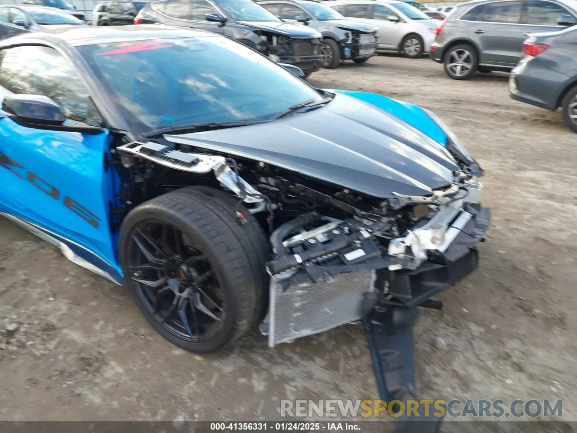 6 Photograph of a damaged car 1G1YF2D3XS5600153 CHEVROLET CORVETTE Z06 2025