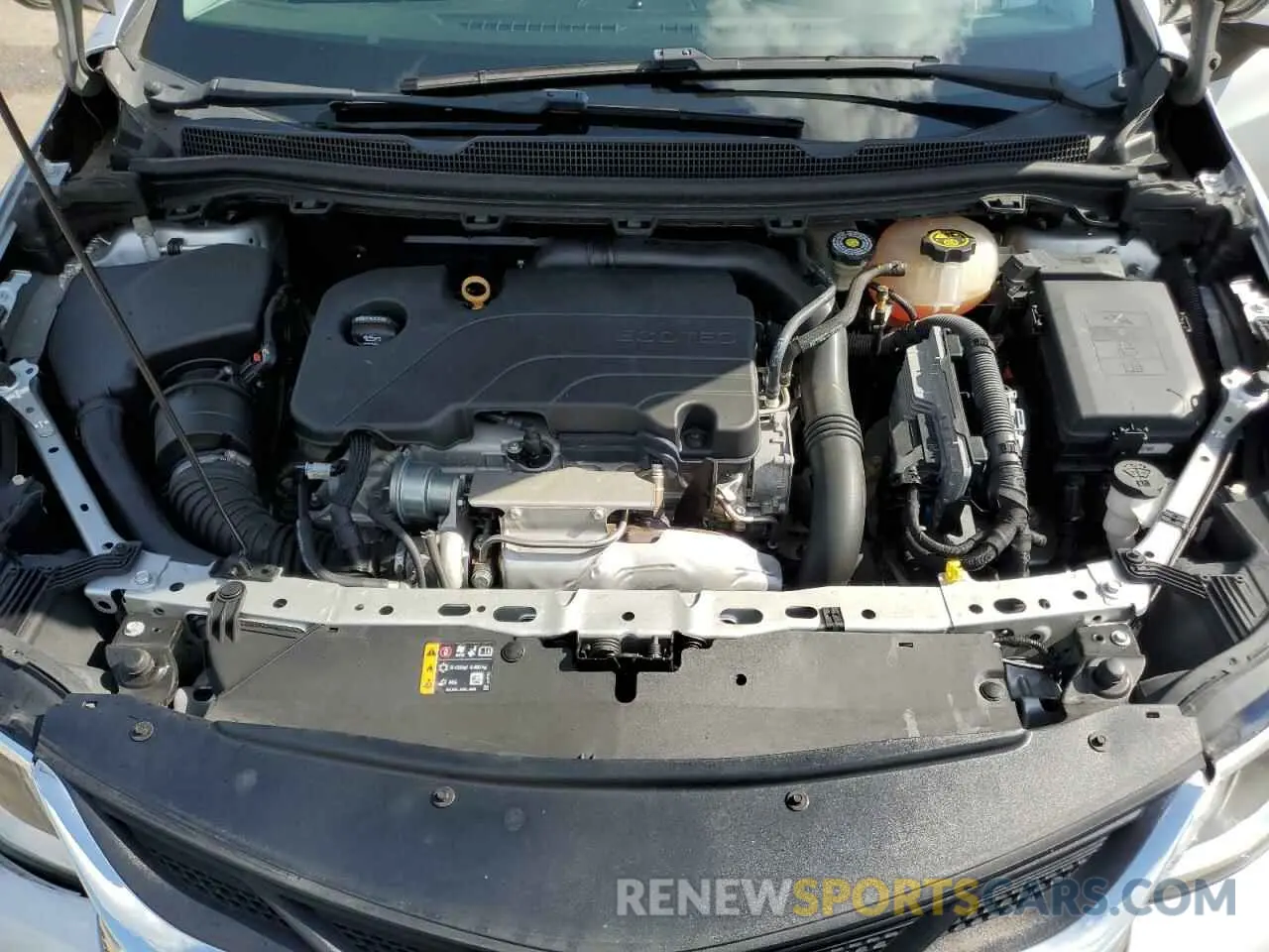 11 Photograph of a damaged car 1G1BC5SM0K7122521 CHEVROLET CRUZE 2019