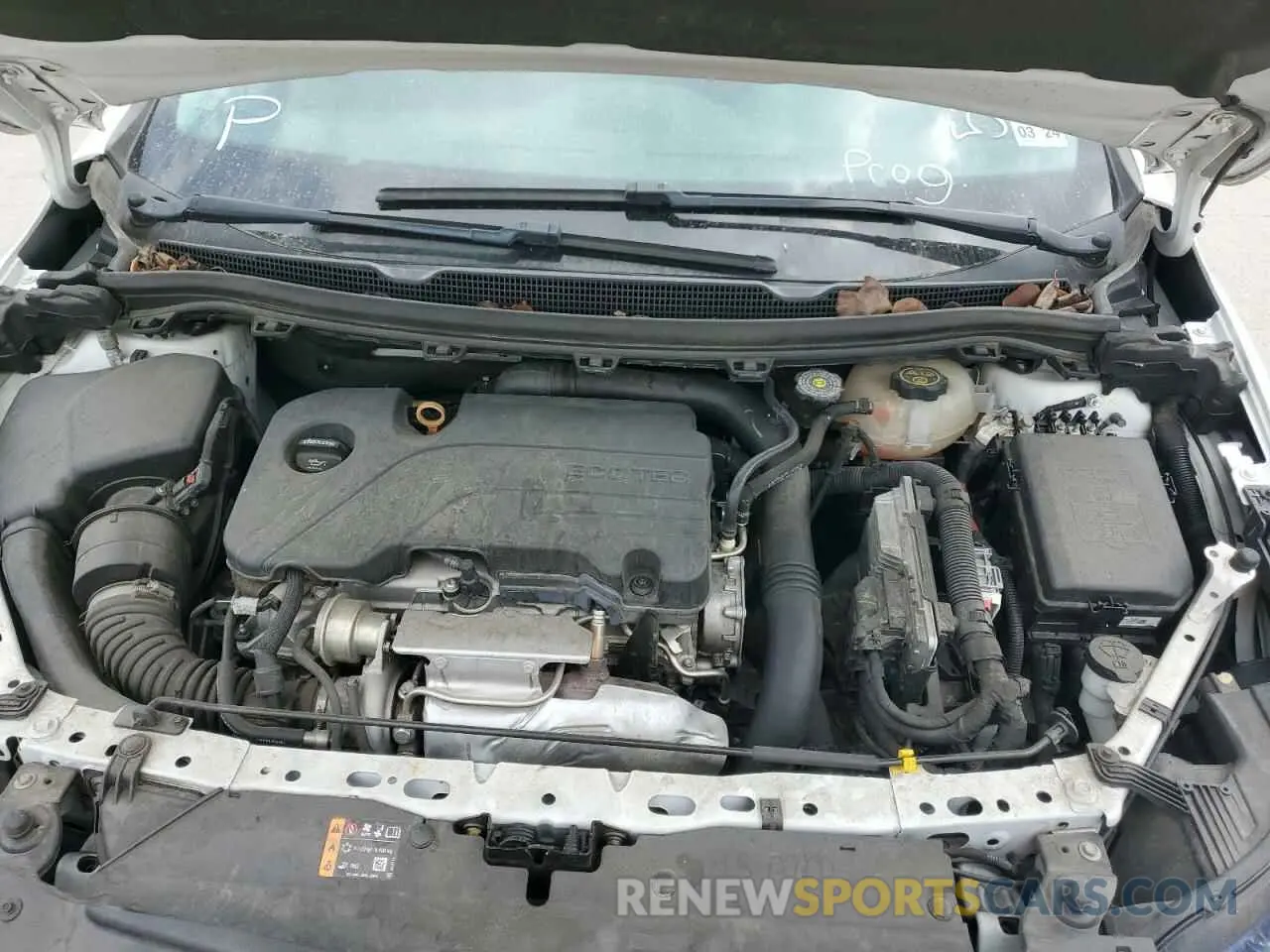 11 Photograph of a damaged car 1G1BC5SM0K7150304 CHEVROLET CRUZE 2019