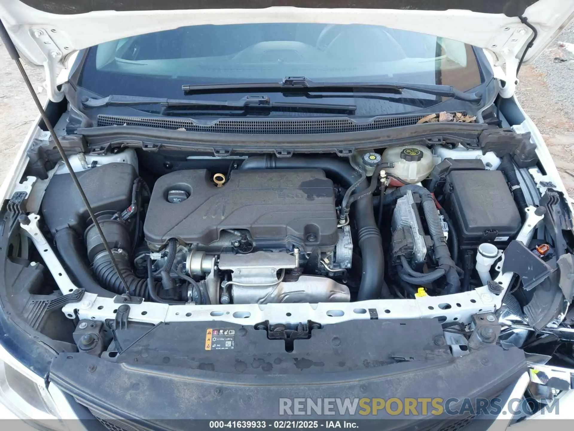 10 Photograph of a damaged car 1G1BC5SM0K7150576 CHEVROLET CRUZE 2019