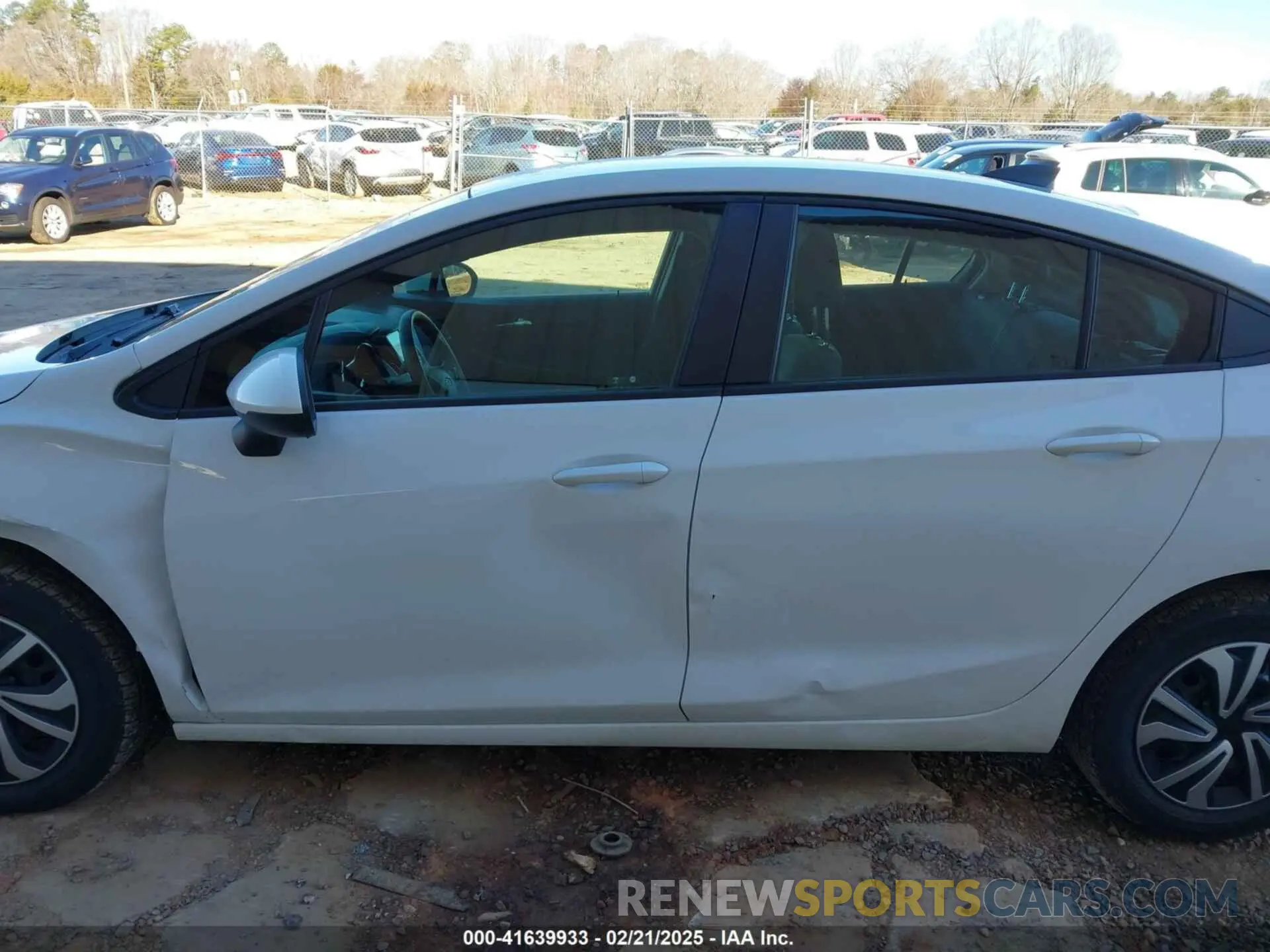 14 Photograph of a damaged car 1G1BC5SM0K7150576 CHEVROLET CRUZE 2019