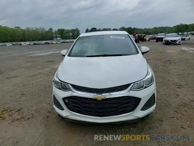 10 Photograph of a damaged car 1G1BC5SM0K7150691 CHEVROLET CRUZE 2019