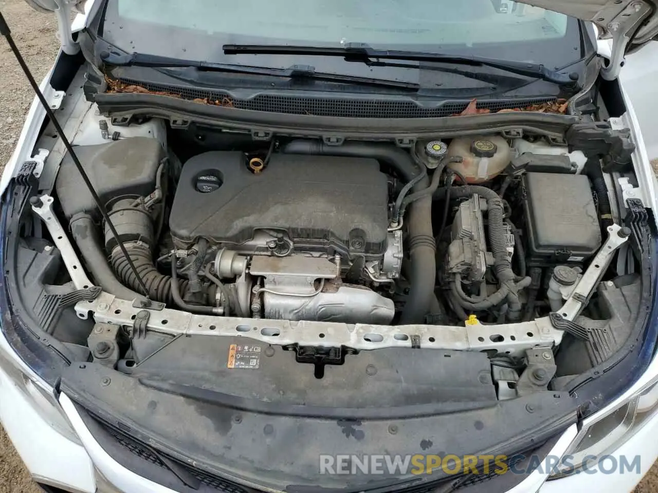 13 Photograph of a damaged car 1G1BC5SM0K7150691 CHEVROLET CRUZE 2019