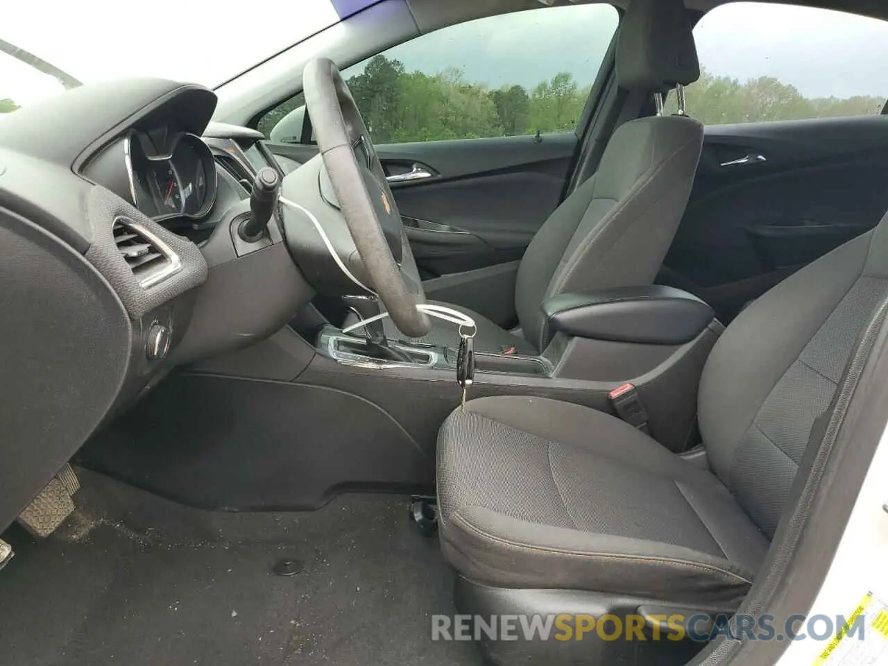 7 Photograph of a damaged car 1G1BC5SM0K7150691 CHEVROLET CRUZE 2019