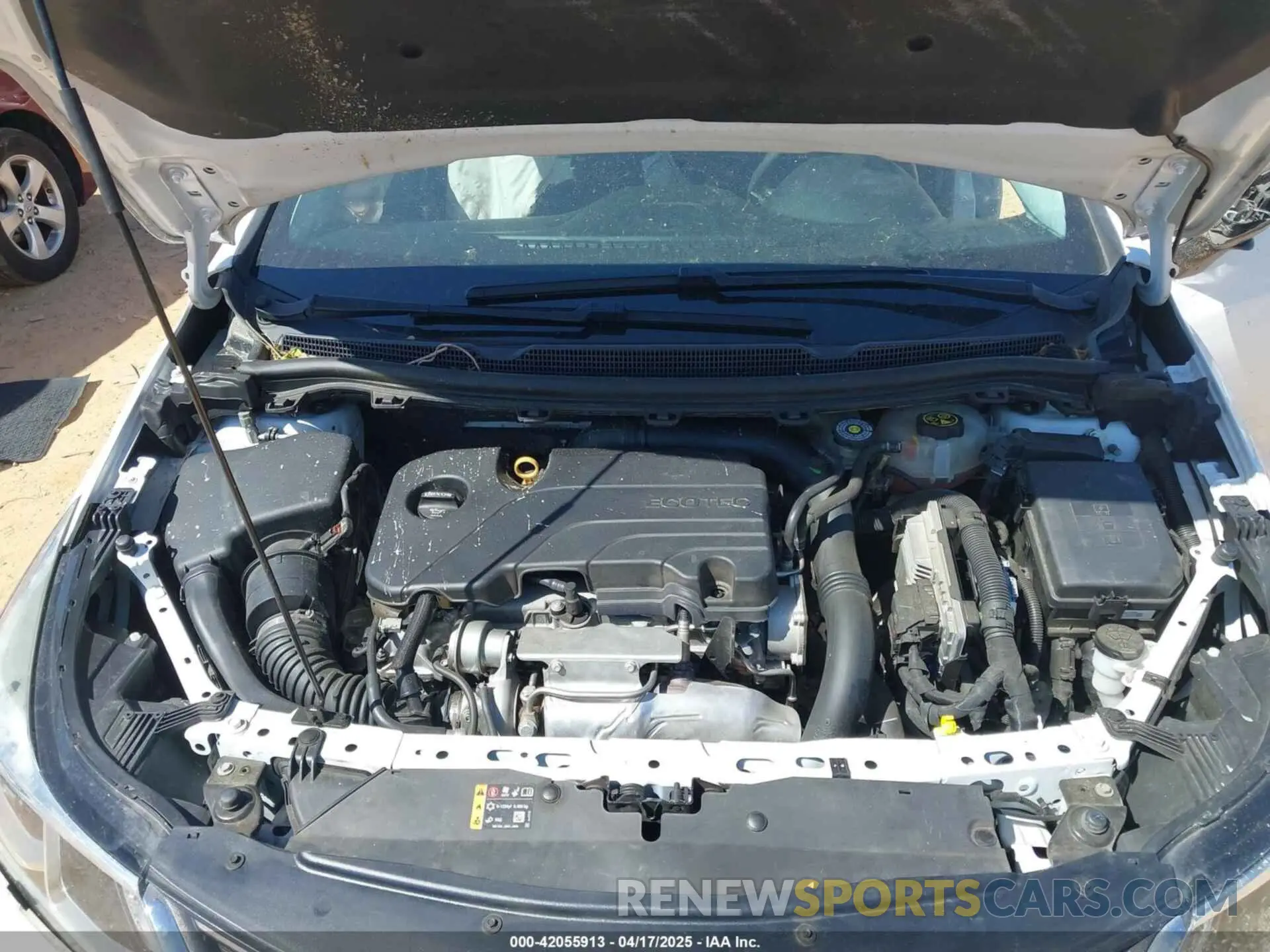 10 Photograph of a damaged car 1G1BC5SM0K7151548 CHEVROLET CRUZE 2019