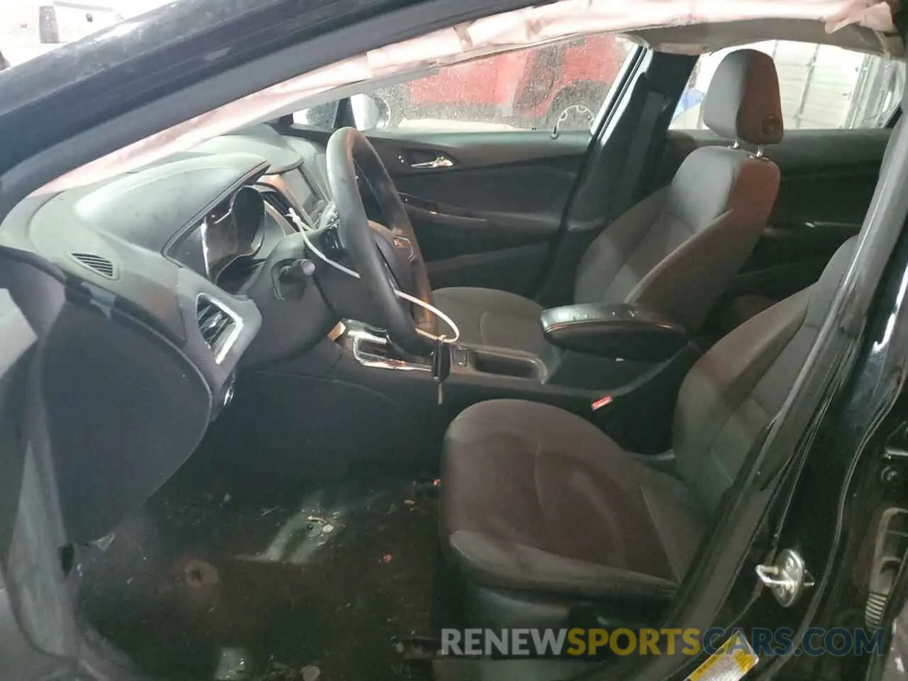 7 Photograph of a damaged car 1G1BC5SM1K7109714 CHEVROLET CRUZE 2019