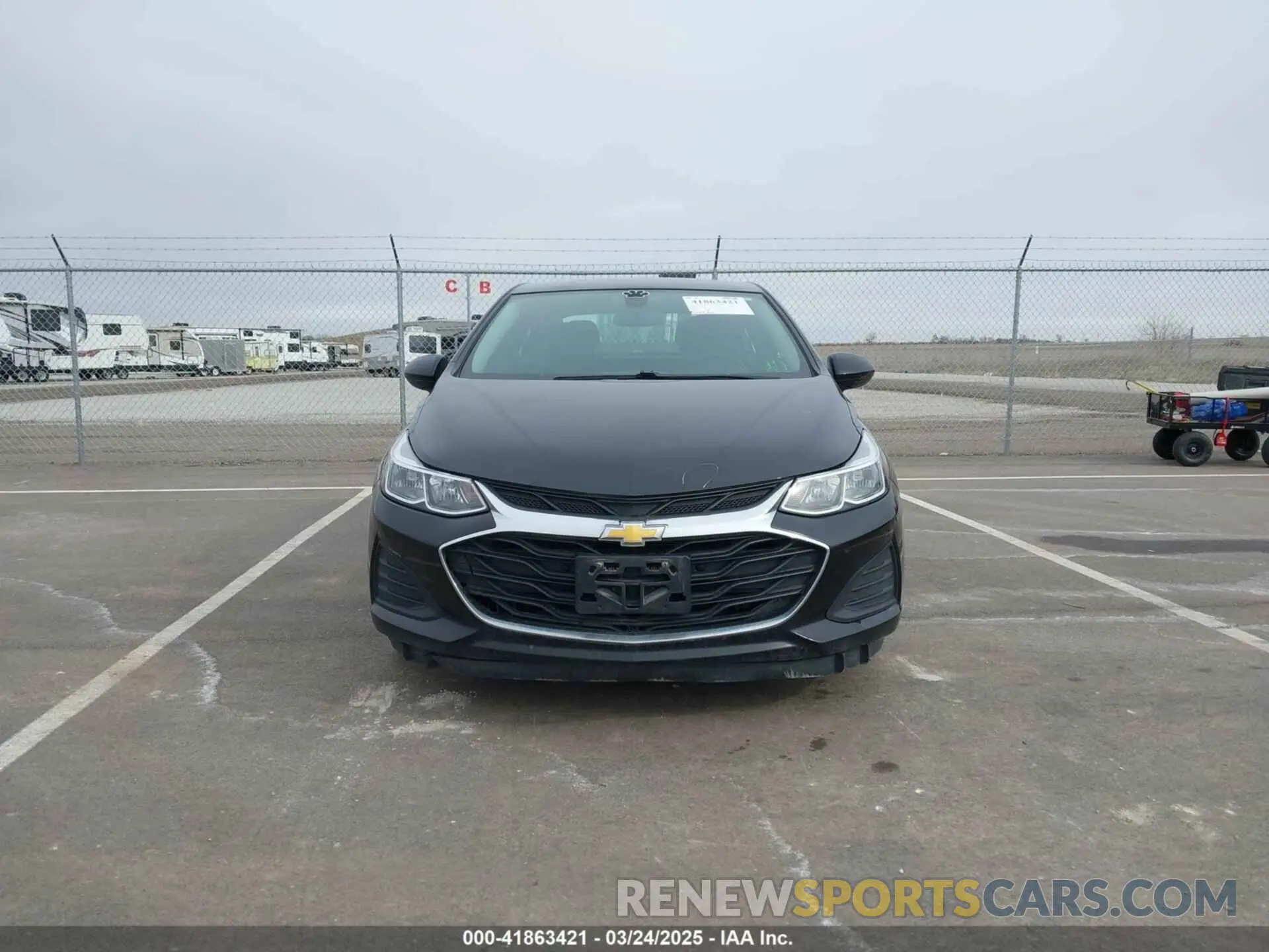 12 Photograph of a damaged car 1G1BC5SM1K7111611 CHEVROLET CRUZE 2019