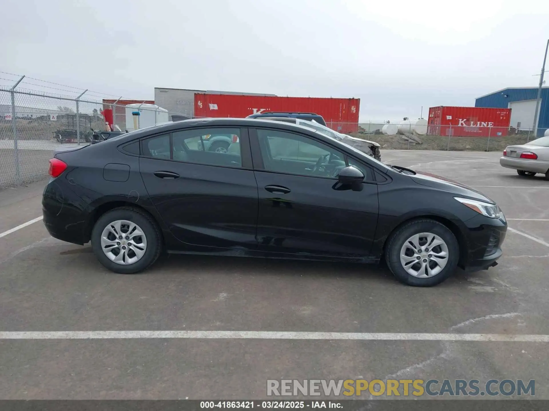 13 Photograph of a damaged car 1G1BC5SM1K7111611 CHEVROLET CRUZE 2019