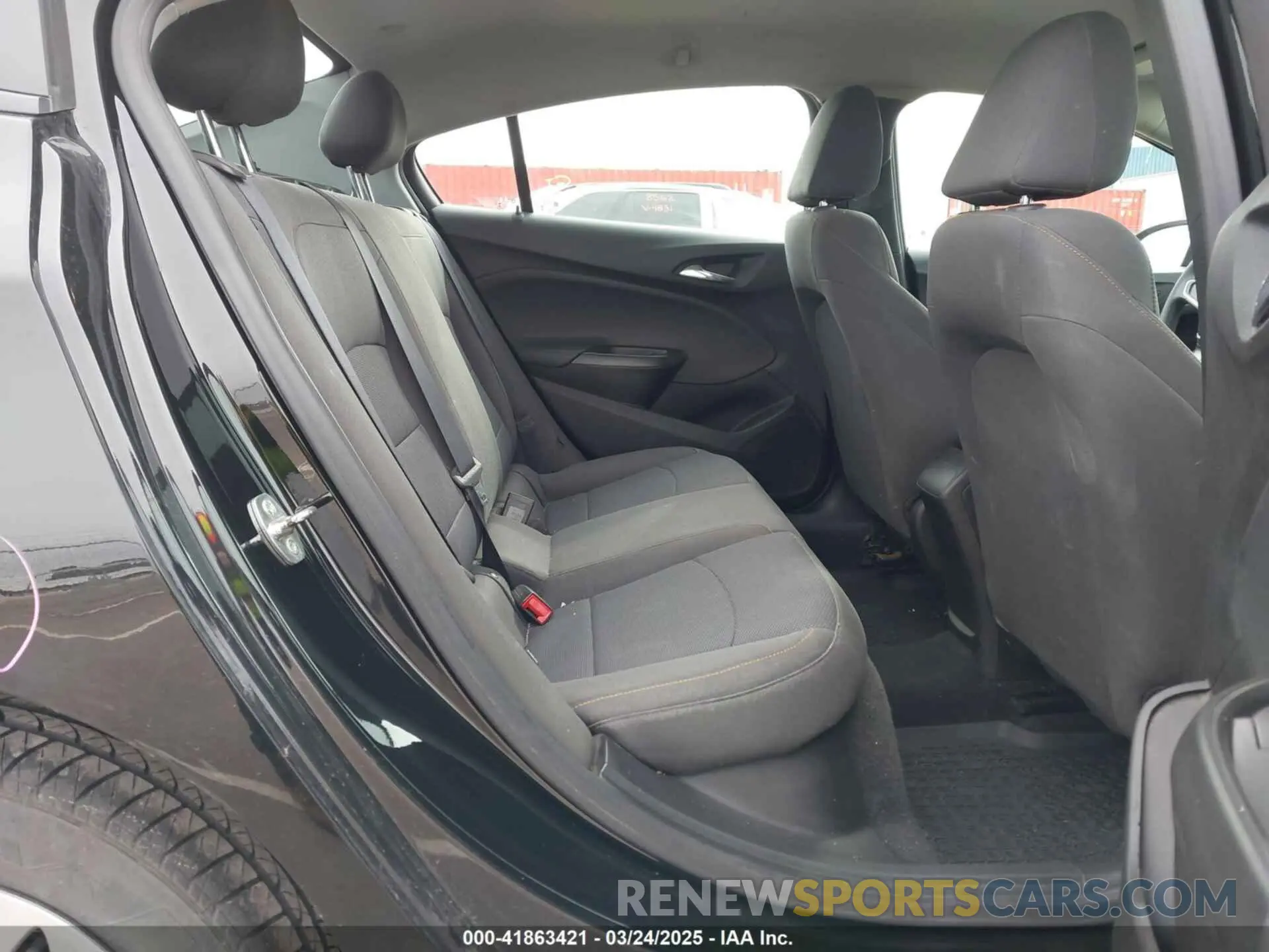 8 Photograph of a damaged car 1G1BC5SM1K7111611 CHEVROLET CRUZE 2019