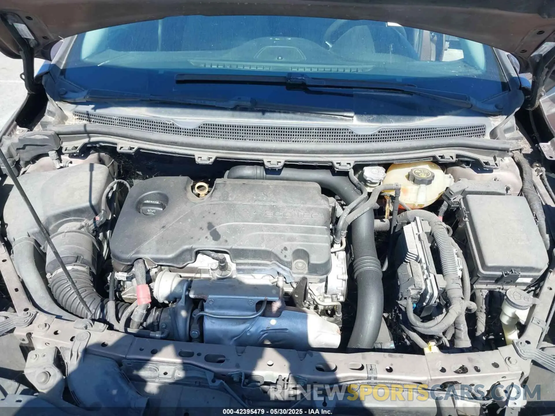 10 Photograph of a damaged car 1G1BC5SM1K7127999 CHEVROLET CRUZE 2019