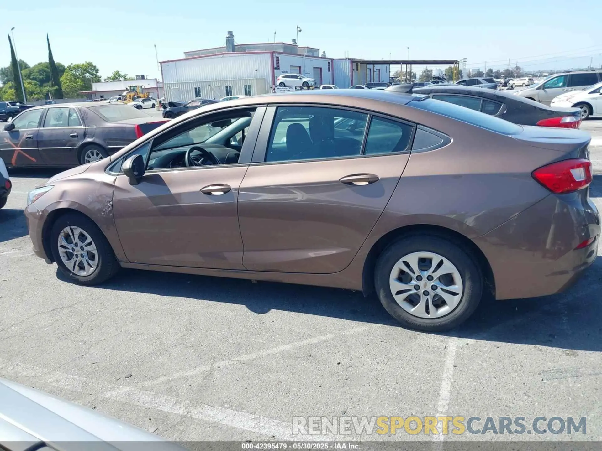 15 Photograph of a damaged car 1G1BC5SM1K7127999 CHEVROLET CRUZE 2019