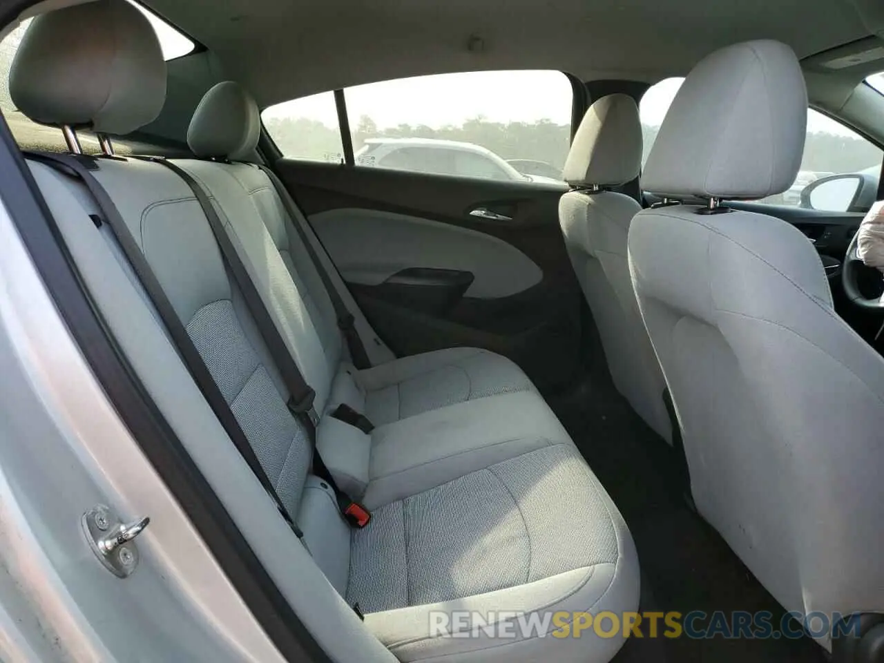10 Photograph of a damaged car 1G1BC5SM1K7141174 CHEVROLET CRUZE 2019