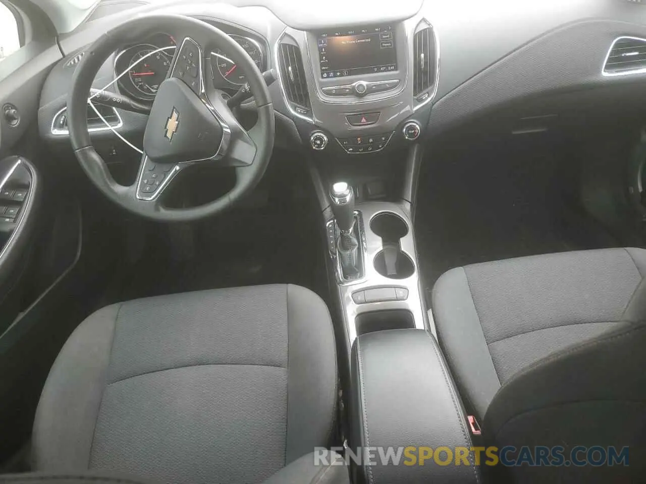 8 Photograph of a damaged car 1G1BC5SM1K7147928 CHEVROLET CRUZE 2019