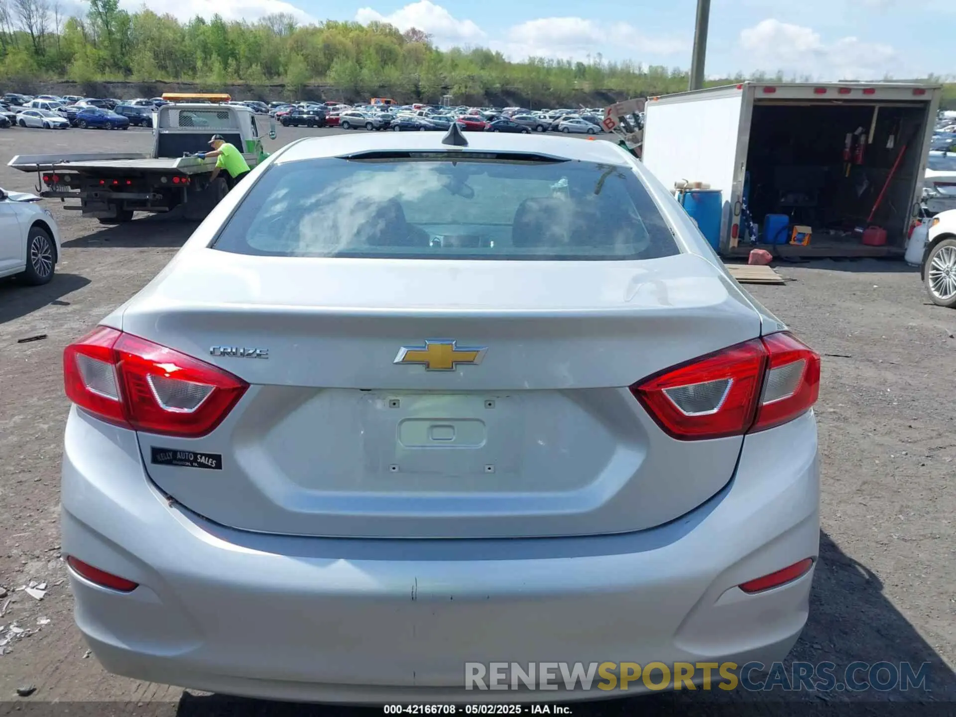 16 Photograph of a damaged car 1G1BC5SM1K7149887 CHEVROLET CRUZE 2019