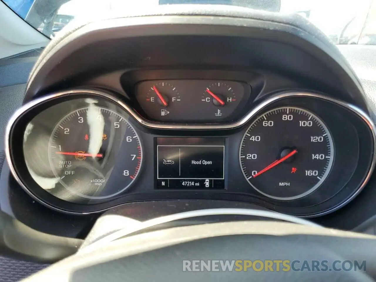 9 Photograph of a damaged car 1G1BC5SM1K7152692 CHEVROLET CRUZE 2019