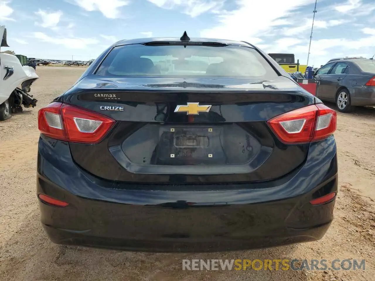 6 Photograph of a damaged car 1G1BC5SM2K7112959 CHEVROLET CRUZE 2019