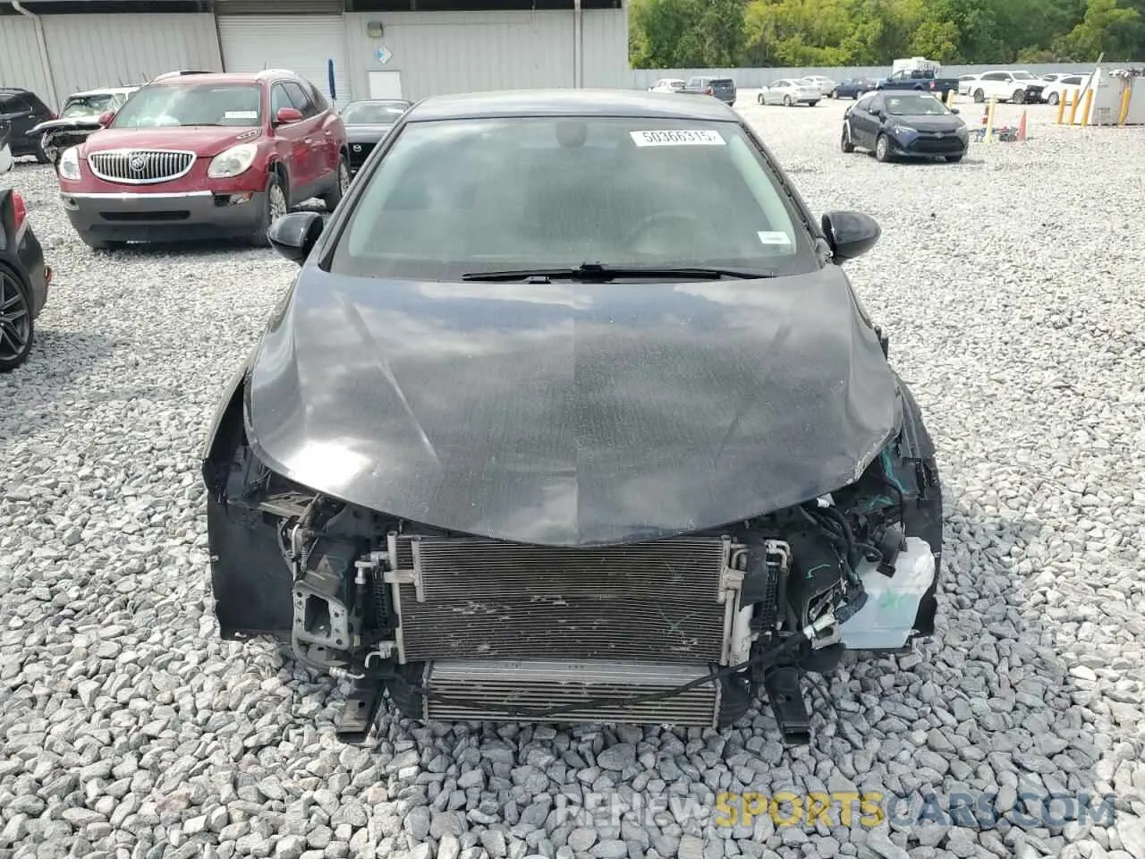 5 Photograph of a damaged car 1G1BC5SM2K7122858 CHEVROLET CRUZE 2019