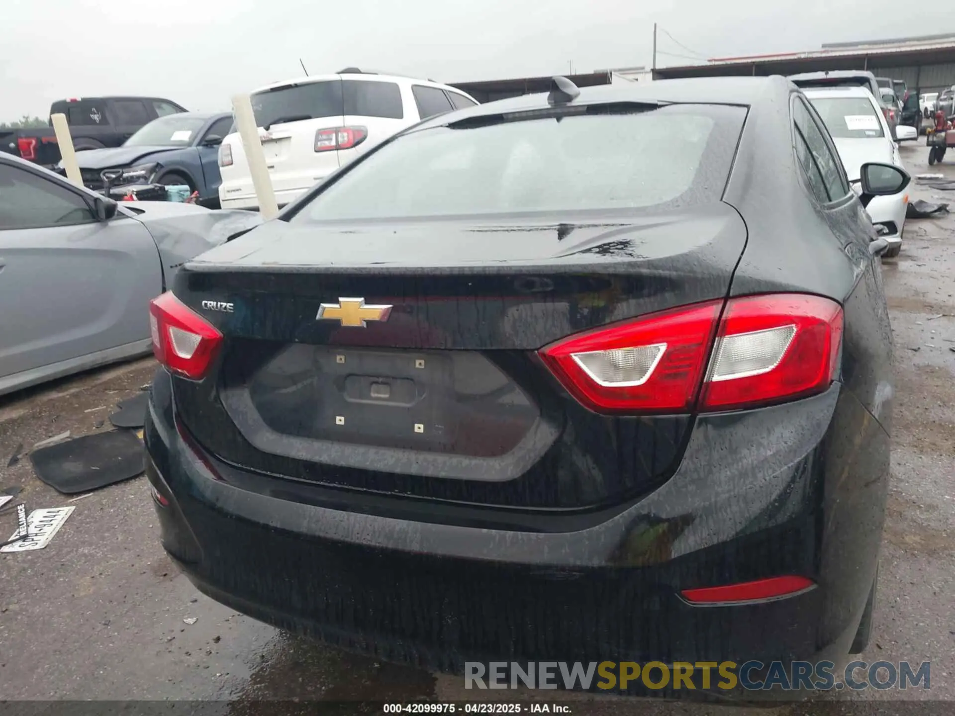 16 Photograph of a damaged car 1G1BC5SM2K7127249 CHEVROLET CRUZE 2019