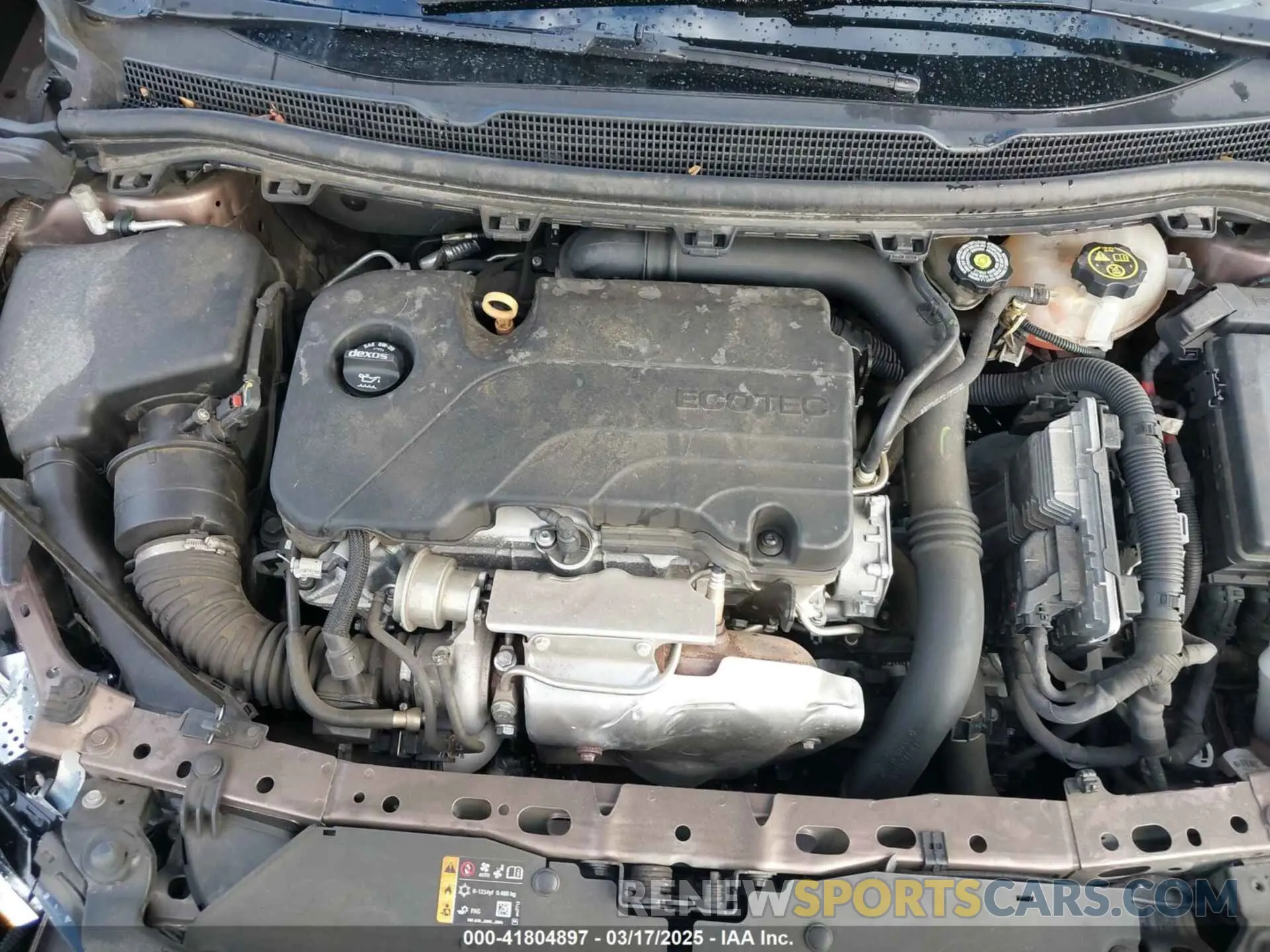10 Photograph of a damaged car 1G1BC5SM2K7129891 CHEVROLET CRUZE 2019