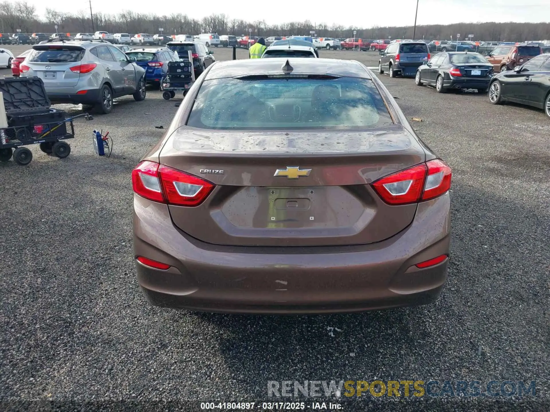 16 Photograph of a damaged car 1G1BC5SM2K7129891 CHEVROLET CRUZE 2019