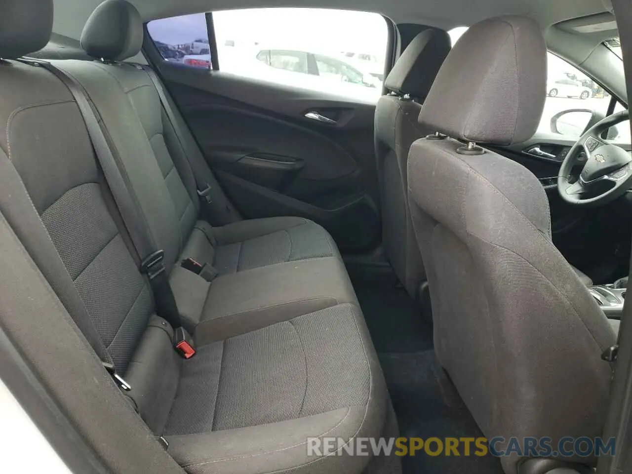 10 Photograph of a damaged car 1G1BC5SM2K7132712 CHEVROLET CRUZE 2019