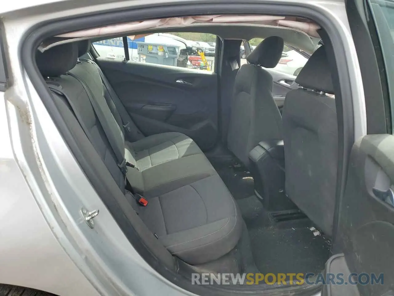 10 Photograph of a damaged car 1G1BC5SM2K7135626 CHEVROLET CRUZE 2019