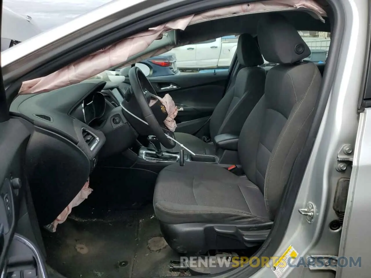 7 Photograph of a damaged car 1G1BC5SM2K7135626 CHEVROLET CRUZE 2019