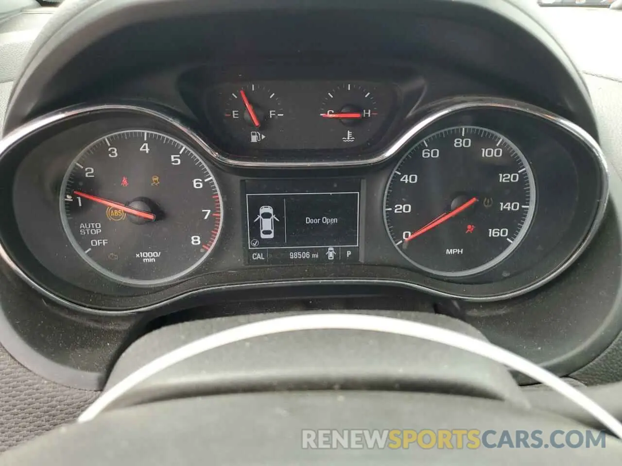 9 Photograph of a damaged car 1G1BC5SM2K7135626 CHEVROLET CRUZE 2019