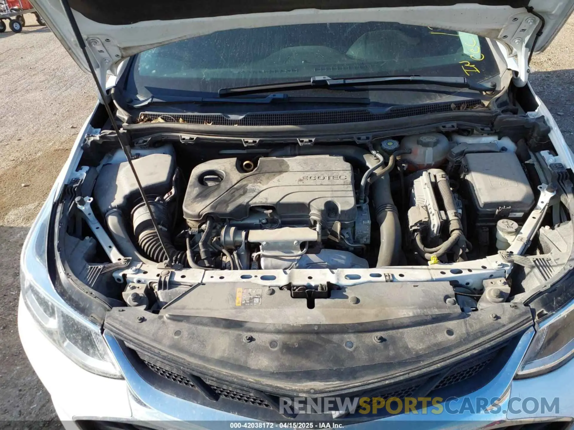 10 Photograph of a damaged car 1G1BC5SM2K7139126 CHEVROLET CRUZE 2019