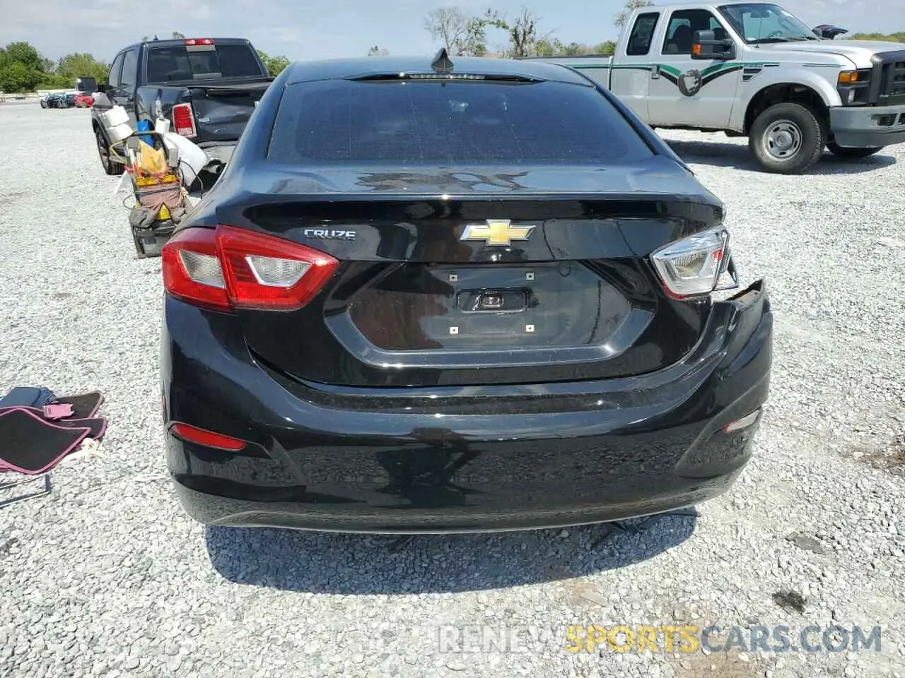 6 Photograph of a damaged car 1G1BC5SM2K7152247 CHEVROLET CRUZE 2019