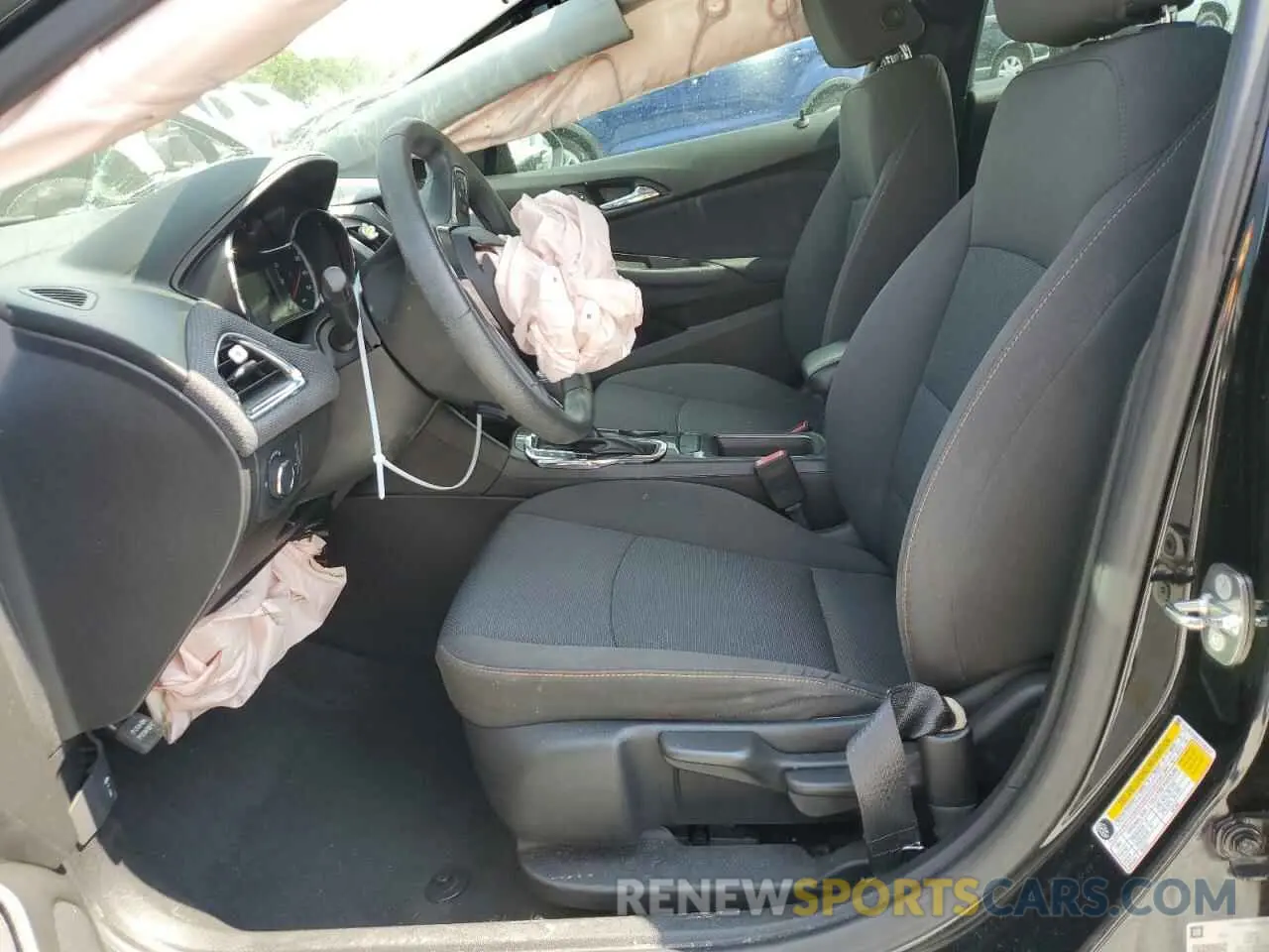 7 Photograph of a damaged car 1G1BC5SM2K7152247 CHEVROLET CRUZE 2019