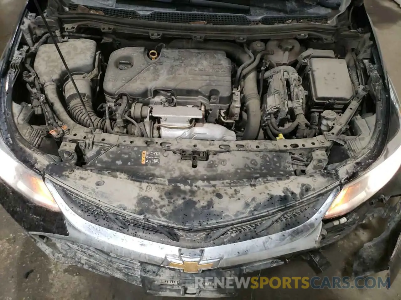 11 Photograph of a damaged car 1G1BC5SM3K7108662 CHEVROLET CRUZE 2019