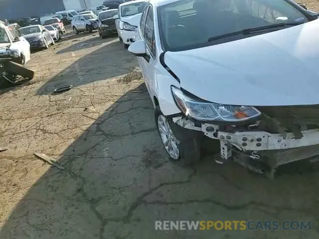 11 Photograph of a damaged car 1G1BC5SM3K7122710 CHEVROLET CRUZE 2019