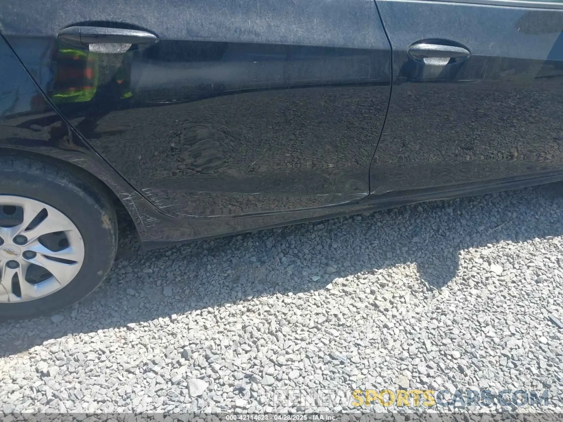 16 Photograph of a damaged car 1G1BC5SM3K7134615 CHEVROLET CRUZE 2019
