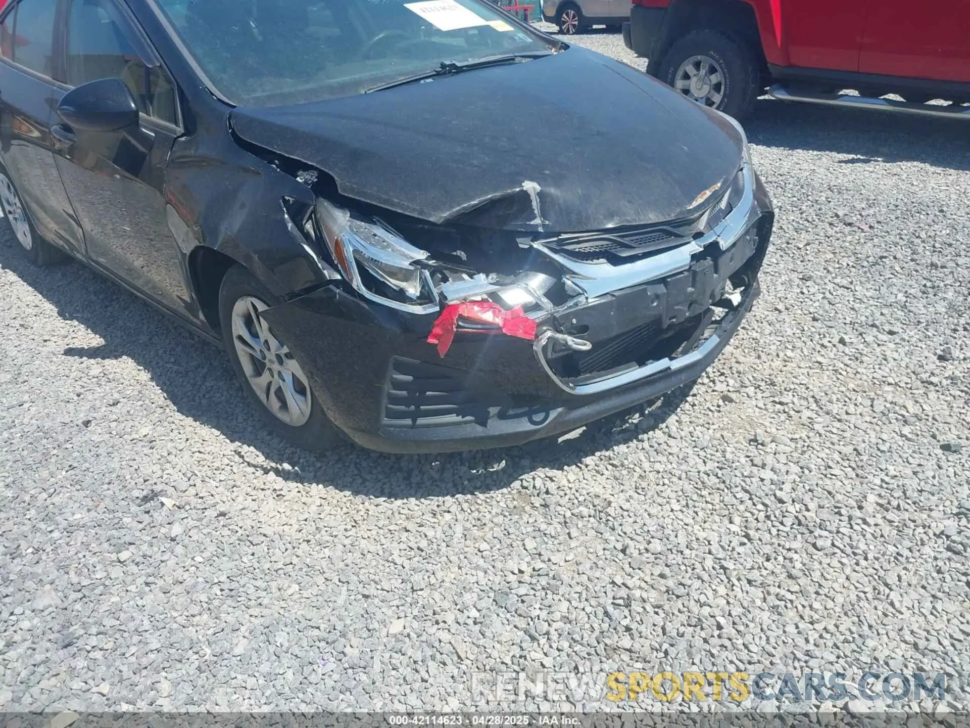 6 Photograph of a damaged car 1G1BC5SM3K7134615 CHEVROLET CRUZE 2019