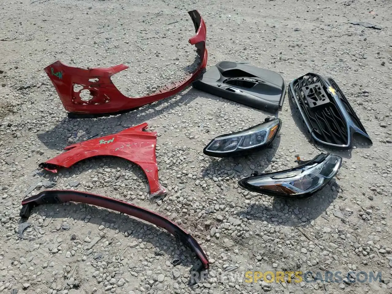 12 Photograph of a damaged car 1G1BC5SM3K7142276 CHEVROLET CRUZE 2019