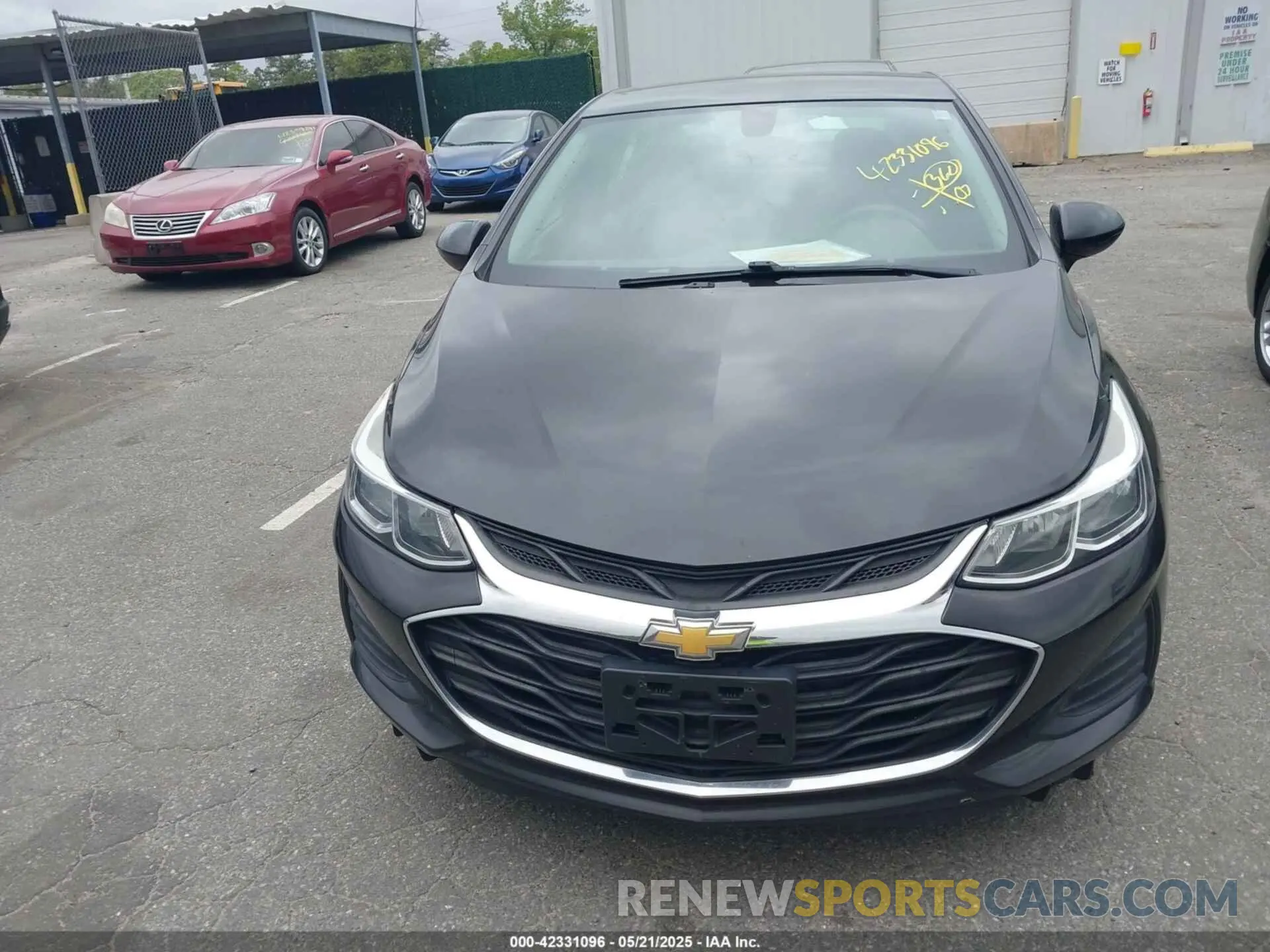 12 Photograph of a damaged car 1G1BC5SM3K7149292 CHEVROLET CRUZE 2019