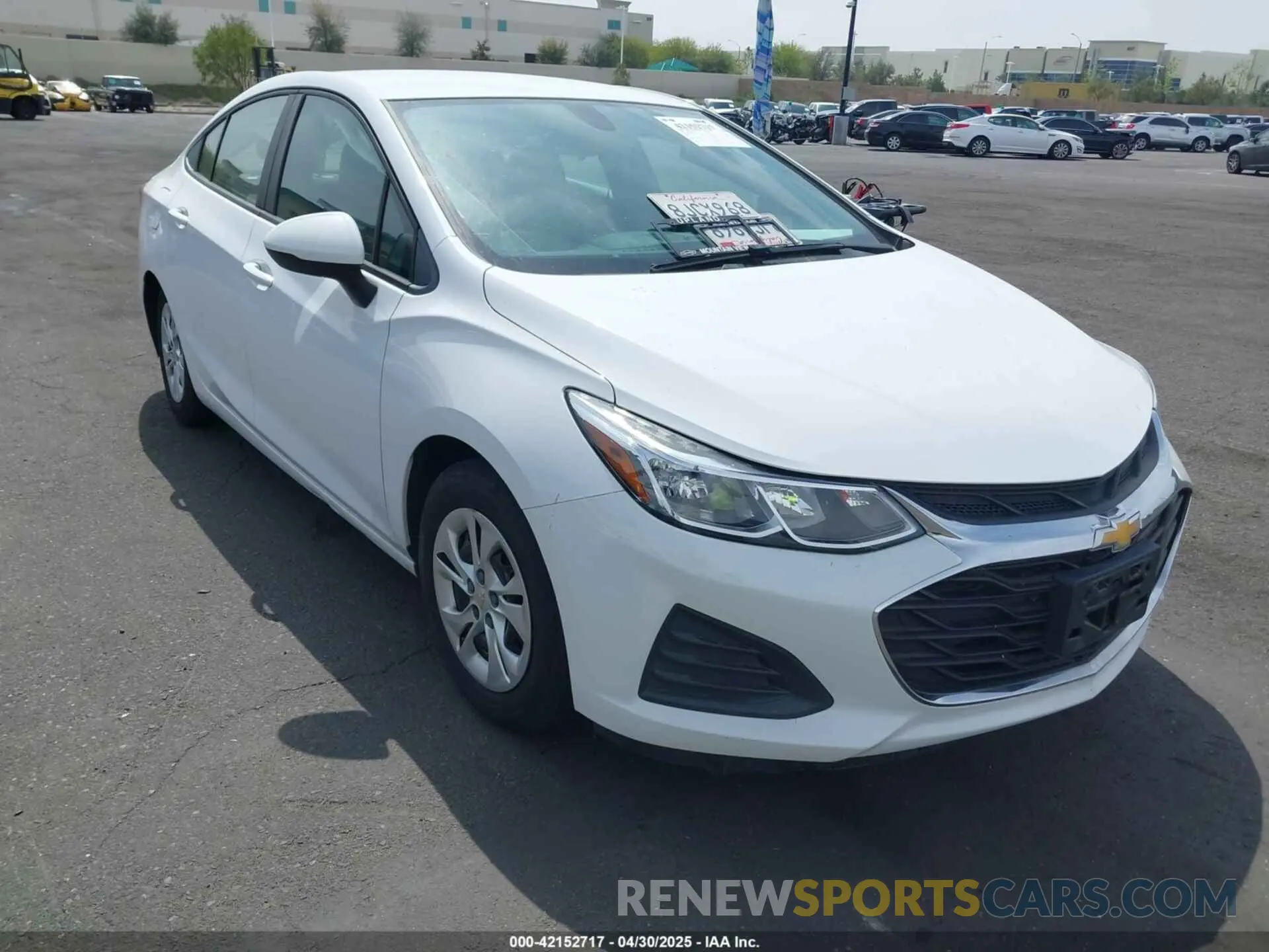 13 Photograph of a damaged car 1G1BC5SM4K7125115 CHEVROLET CRUZE 2019