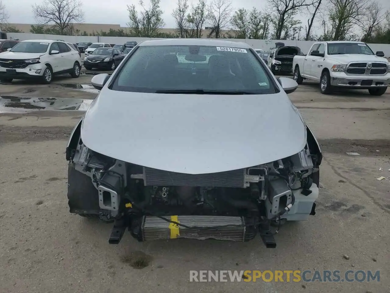 5 Photograph of a damaged car 1G1BC5SM4K7131724 CHEVROLET CRUZE 2019