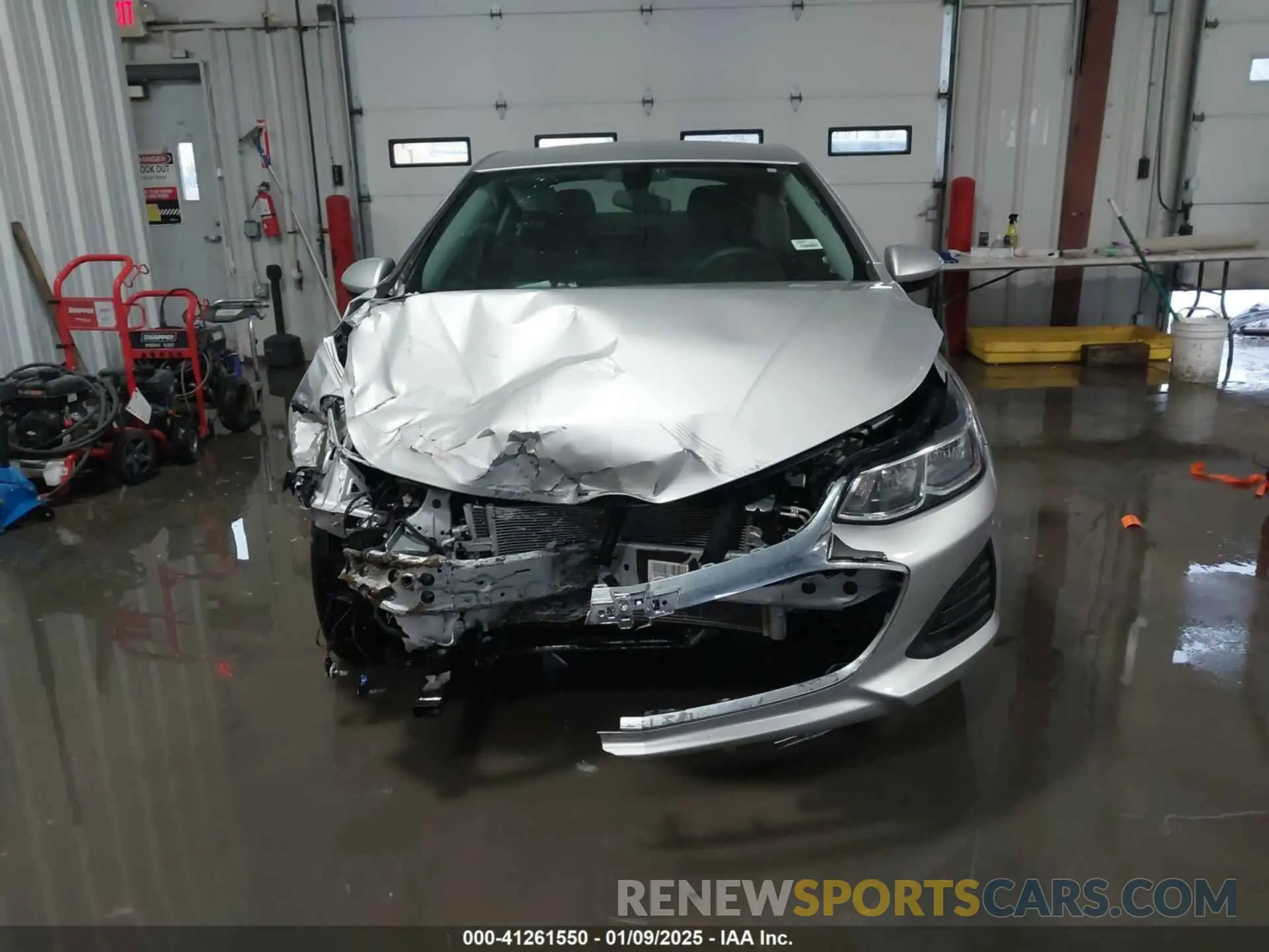 12 Photograph of a damaged car 1G1BC5SM4K7140892 CHEVROLET CRUZE 2019