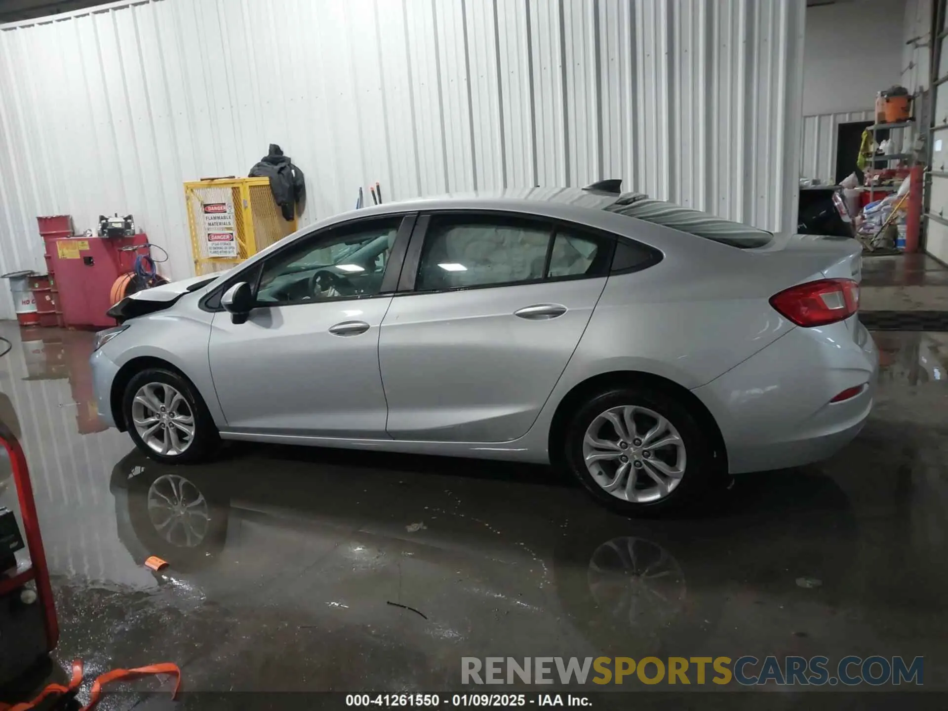 14 Photograph of a damaged car 1G1BC5SM4K7140892 CHEVROLET CRUZE 2019