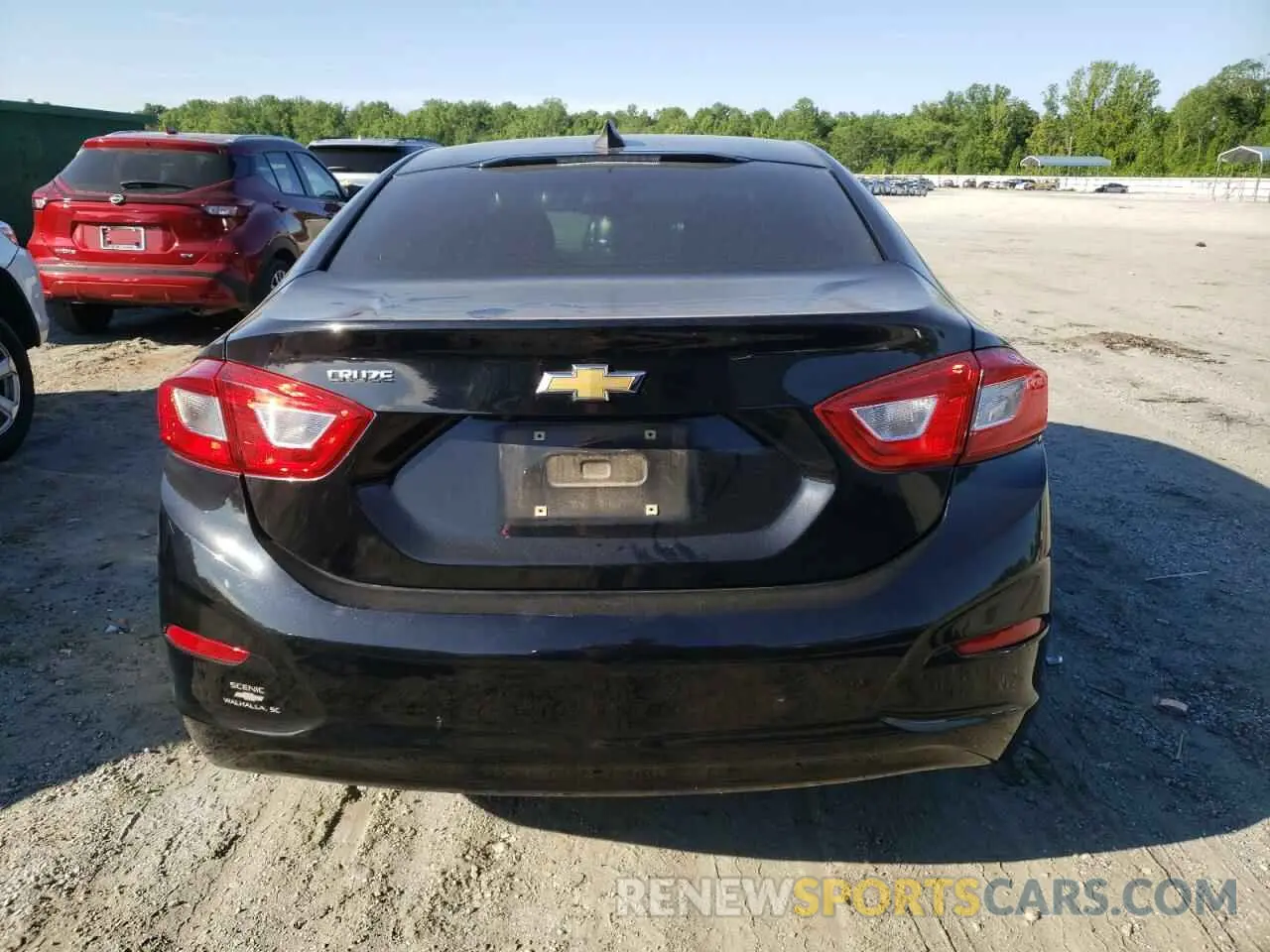 6 Photograph of a damaged car 1G1BC5SM4K7148541 CHEVROLET CRUZE 2019