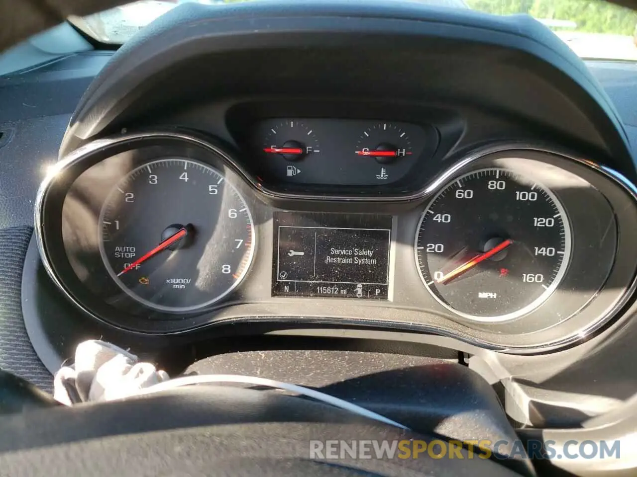 9 Photograph of a damaged car 1G1BC5SM4K7148541 CHEVROLET CRUZE 2019
