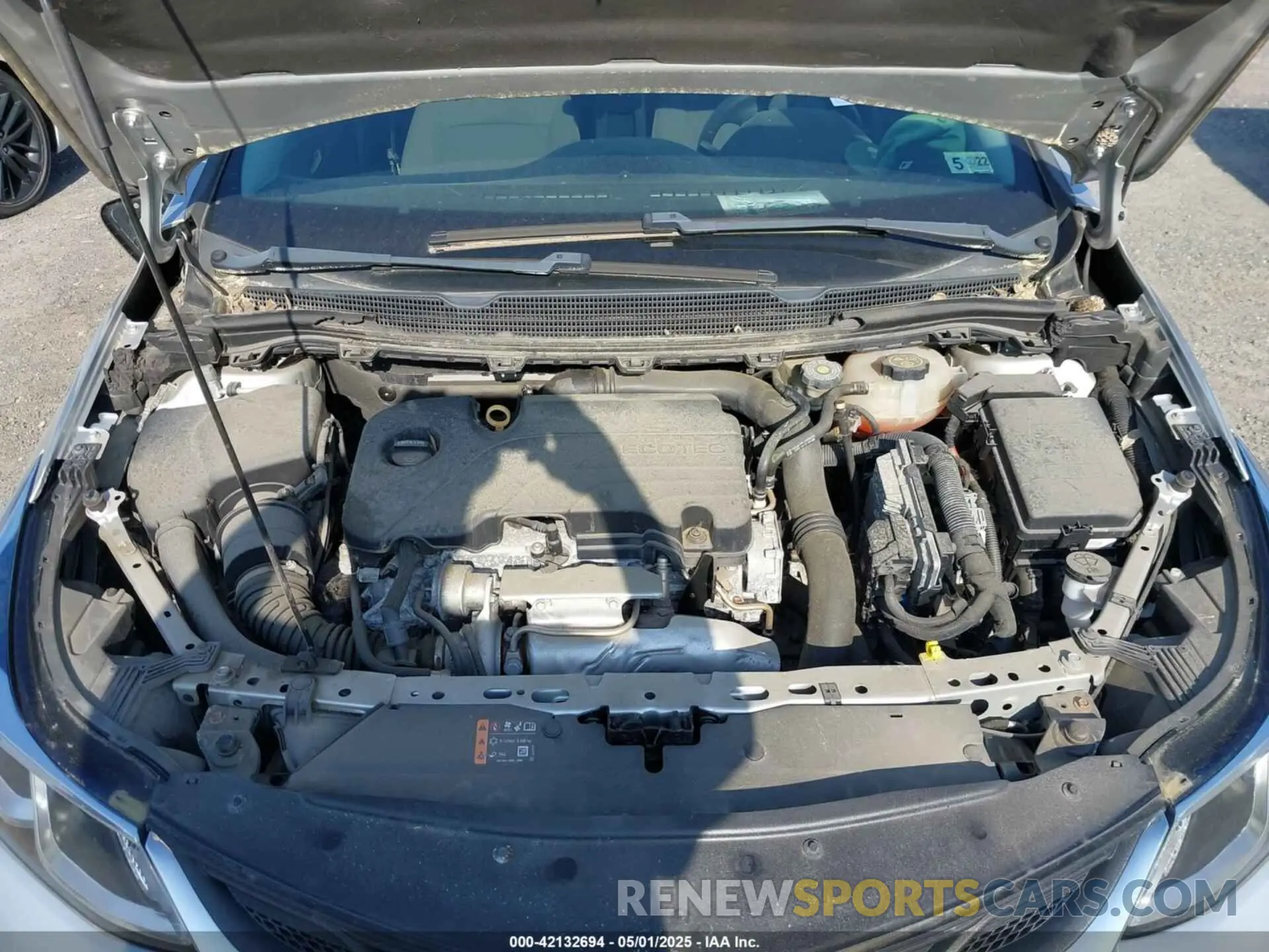 10 Photograph of a damaged car 1G1BC5SM4K7150130 CHEVROLET CRUZE 2019