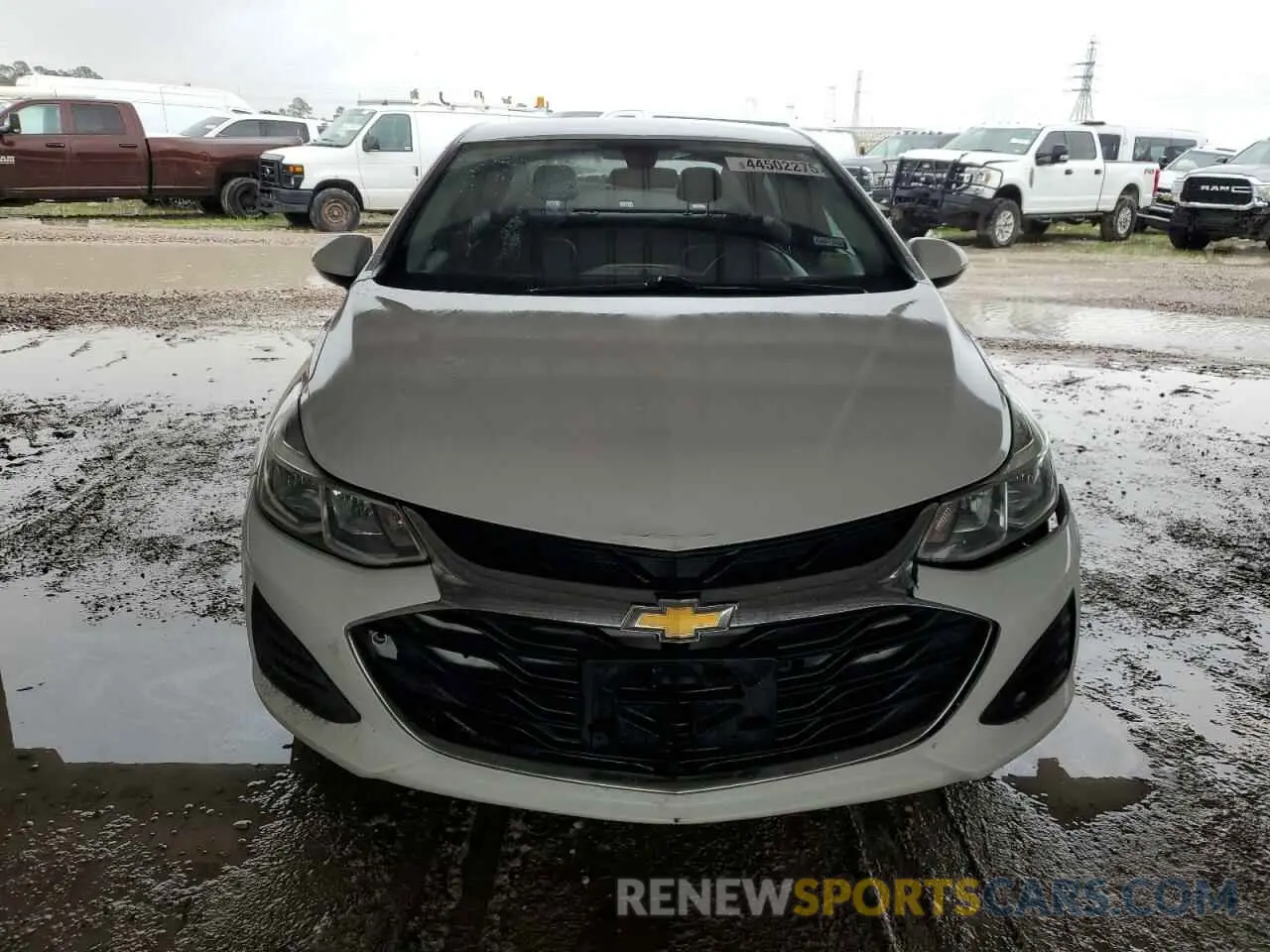 5 Photograph of a damaged car 1G1BC5SM5K7107111 CHEVROLET CRUZE 2019