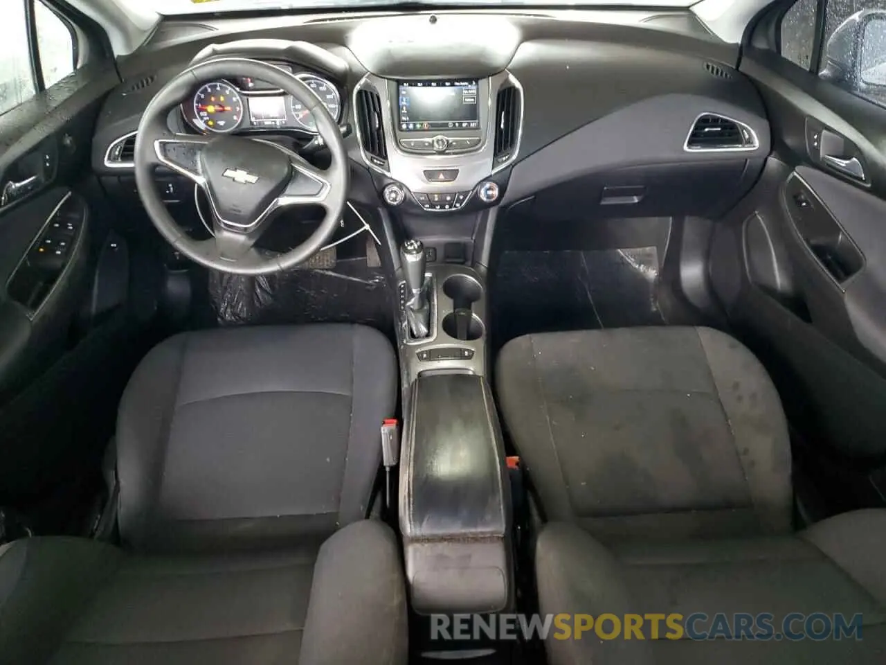 8 Photograph of a damaged car 1G1BC5SM5K7107111 CHEVROLET CRUZE 2019