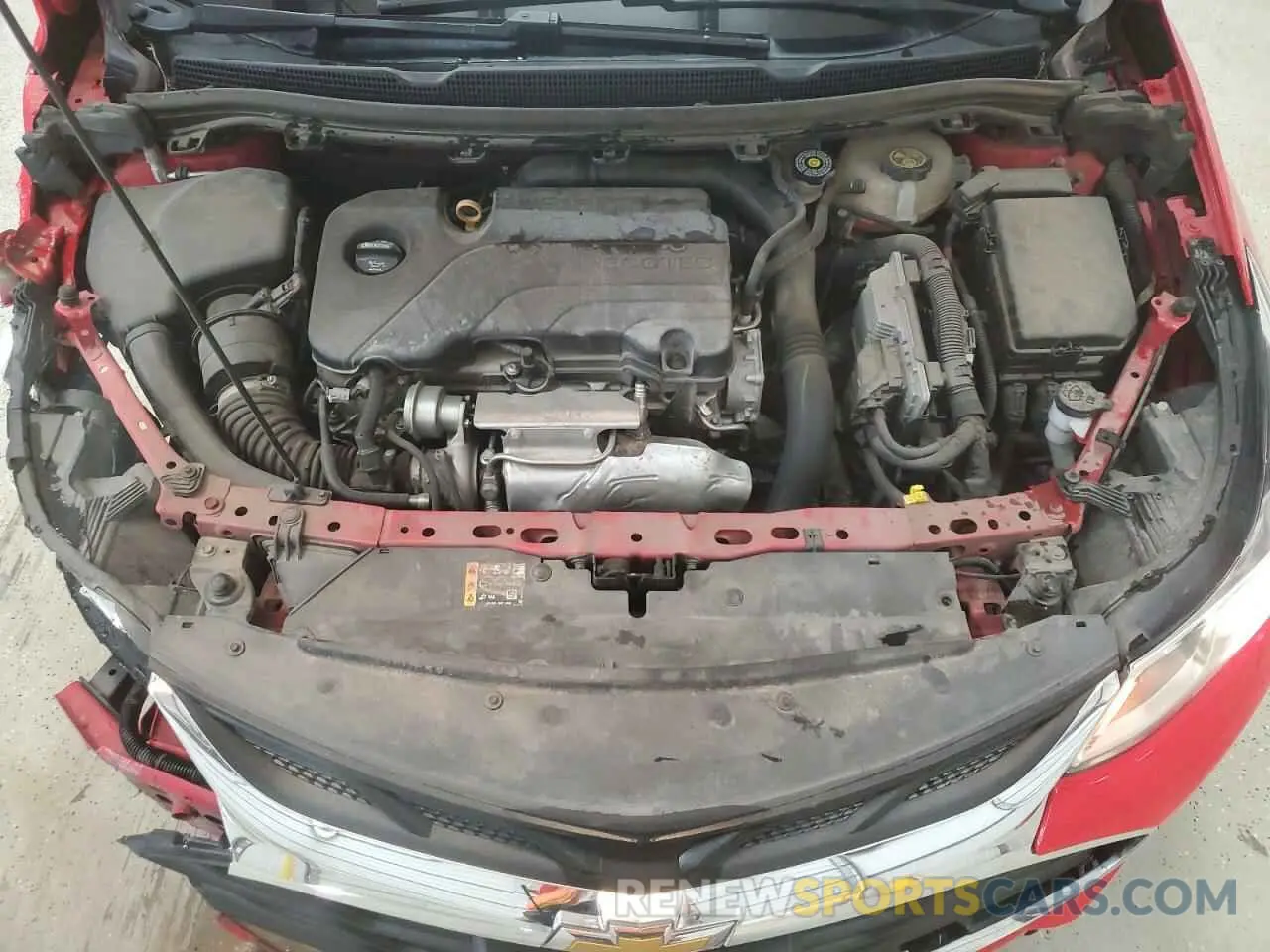 11 Photograph of a damaged car 1G1BC5SM5K7114236 CHEVROLET CRUZE 2019