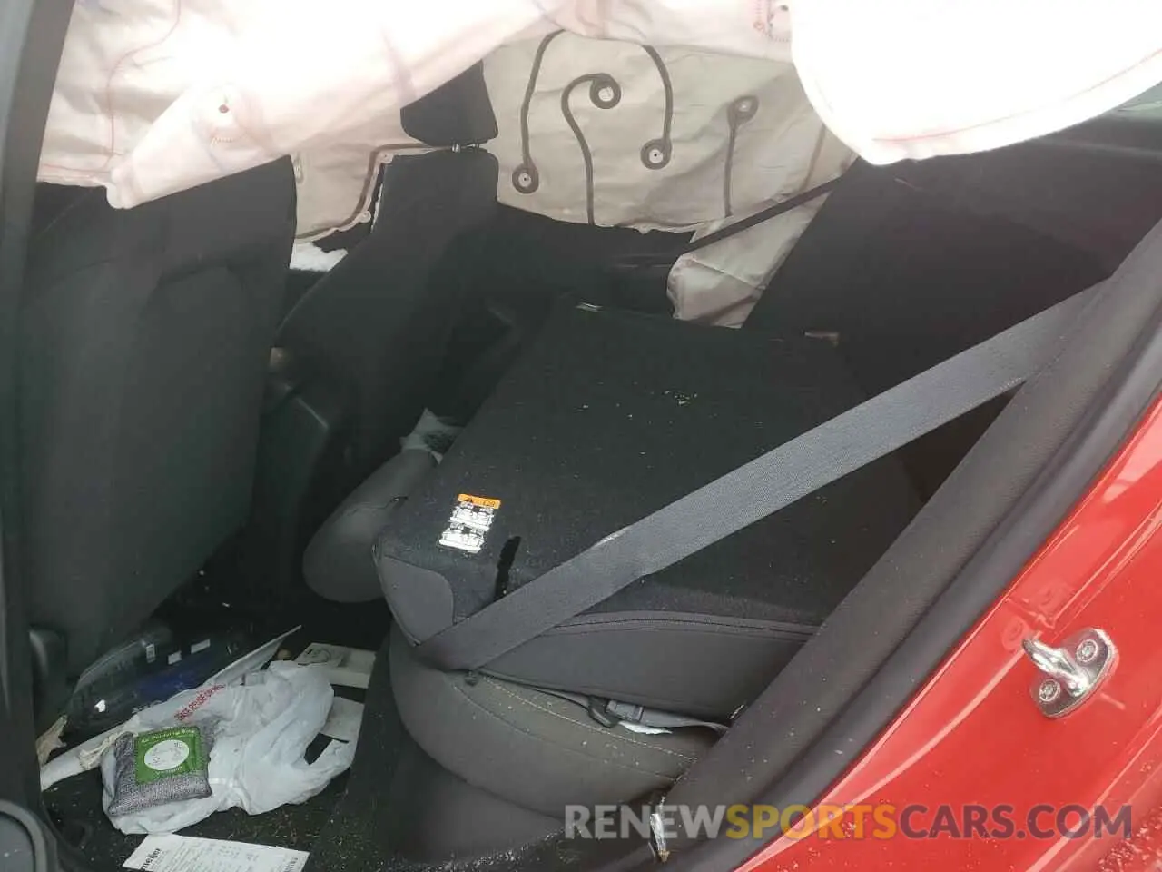 10 Photograph of a damaged car 1G1BC5SM5K7123390 CHEVROLET CRUZE 2019