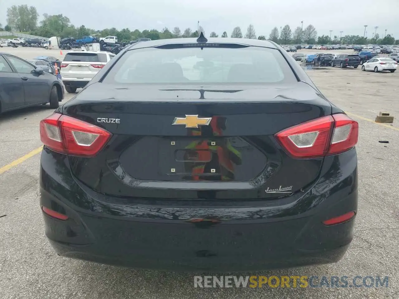 6 Photograph of a damaged car 1G1BC5SM5K7152064 CHEVROLET CRUZE 2019